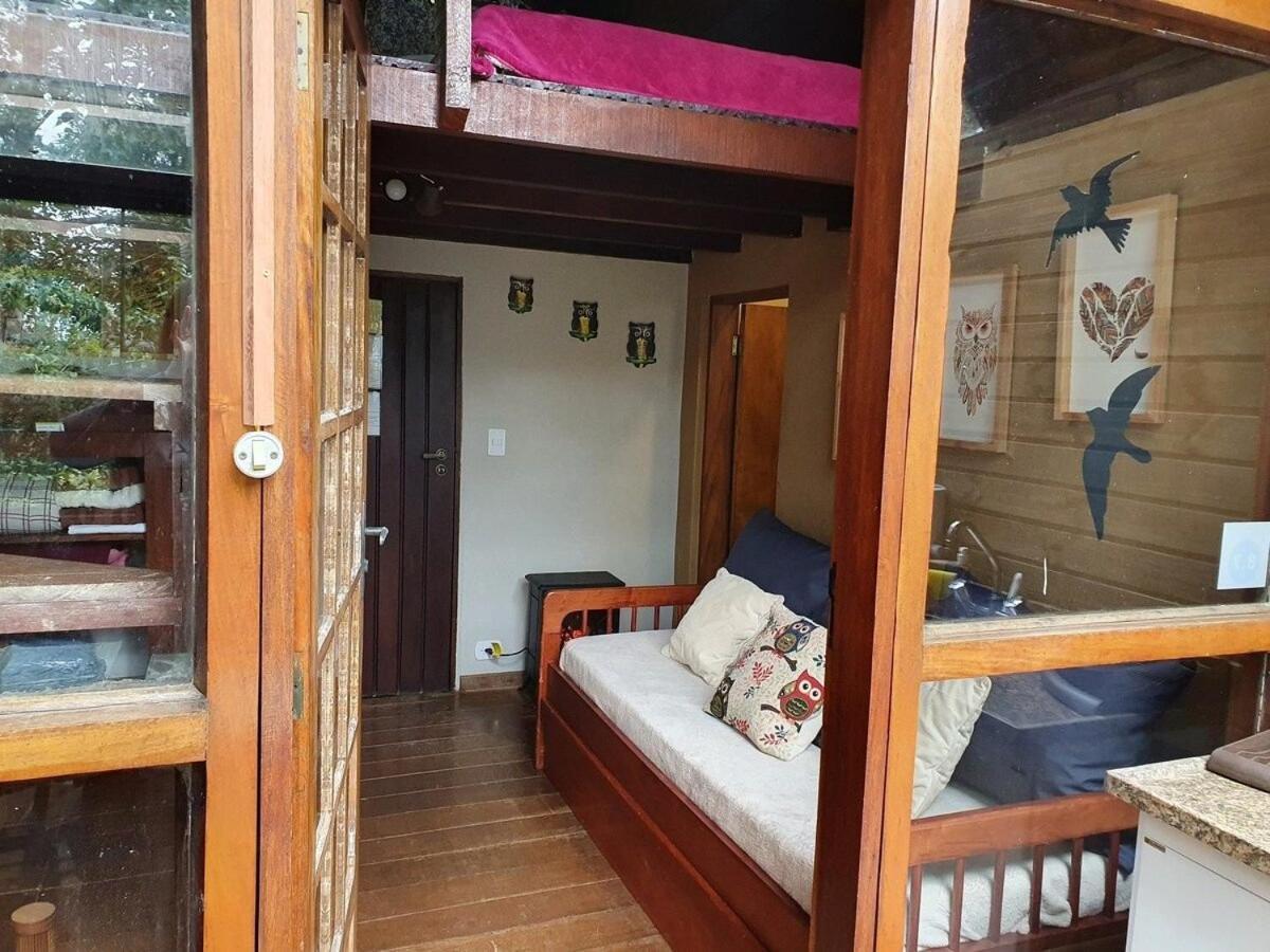 Chalet Chale Coruja Listrada - Ninho Aves *
